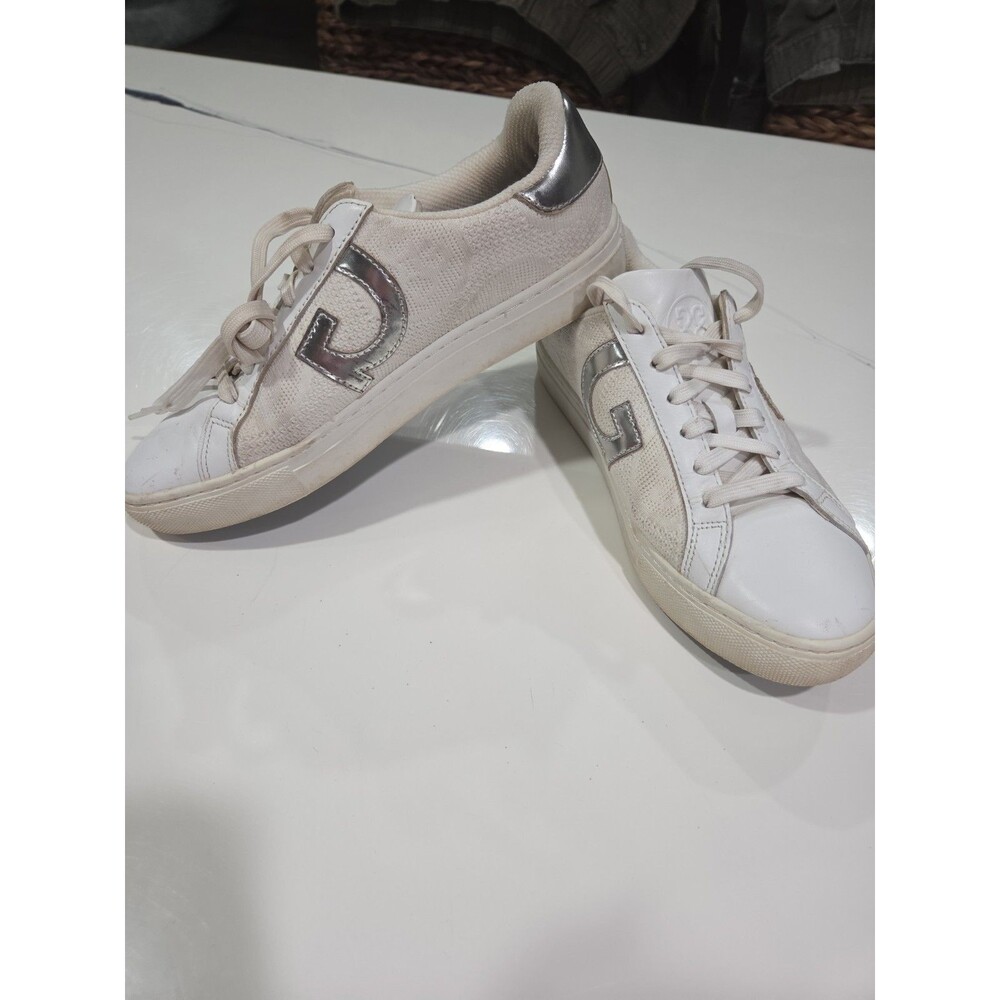 G/FORE Disruptor Quarter G Knit Womens White Size 9 Low Top Shoes G4LS22F21 SB9